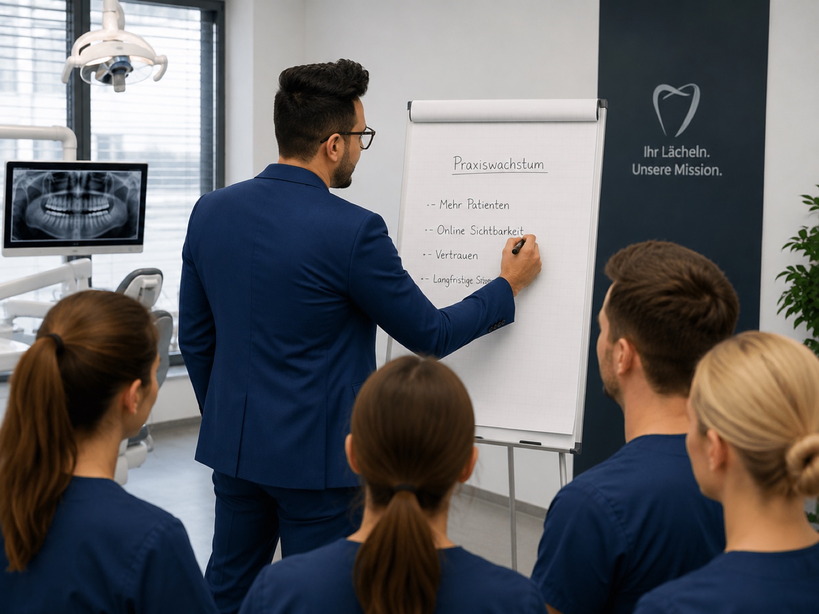 Analyse und Strategie: Praxiswachstum wird am Flipchart geplant